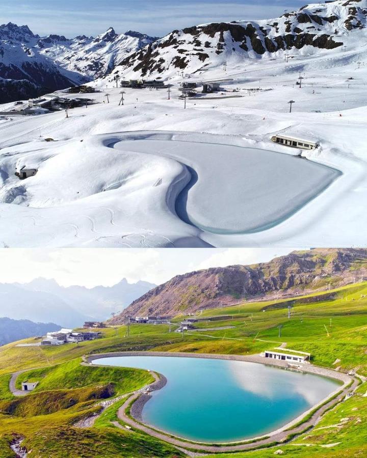 Appartamento Haus Crestas Samnaun Esterno foto